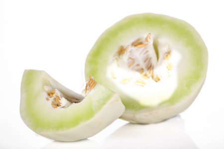 Cut musk melonの写真素材