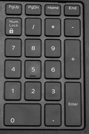 Computer numeric keypadの写真素材
