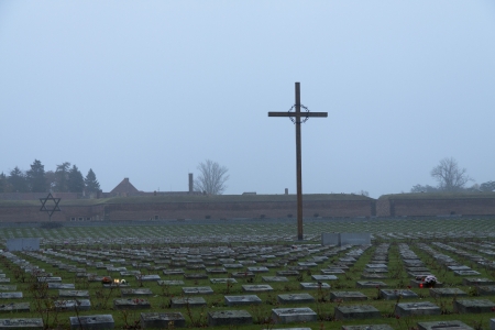 Terezin memorial in Czech Republicのeditorial素材