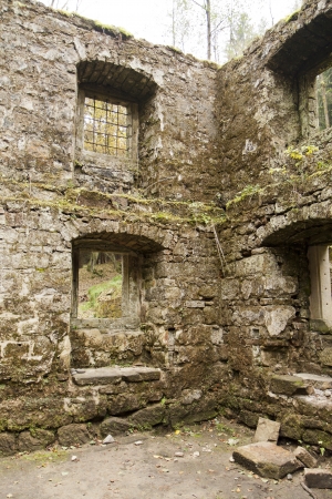 Old mill house in Czech Republic - Ceske svycarskoの写真素材