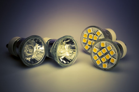 Modern LED bulbs - the light of future