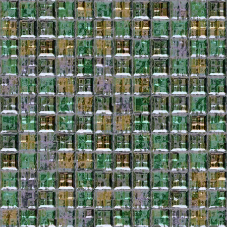 beautiful color glass tiles seamless textureの写真素材