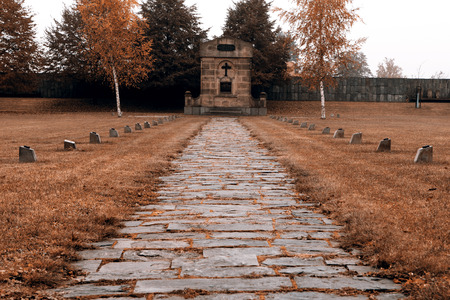 Terezin memorial in Czech Republicのeditorial素材