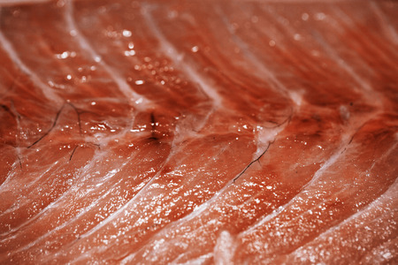 fish fillet meat closeup detail viewの写真素材
