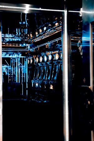 slot machines inside casino - Pragueの写真素材