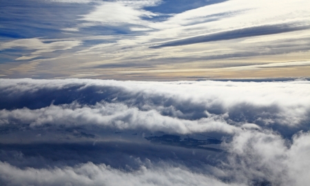 Inversion  Skalnate pleso - High Tatras mountains, Slovakia  の写真素材