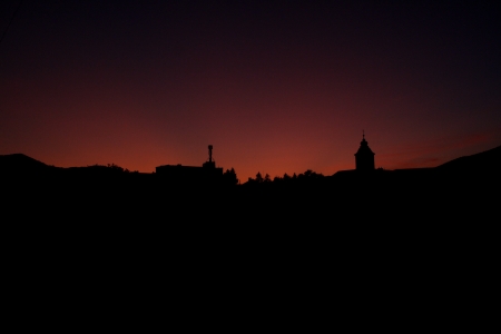 Town Ruzomberok, Slovakiaの写真素材