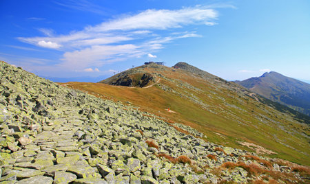 View from Derese - Low Tatras mountains, Slovakia 