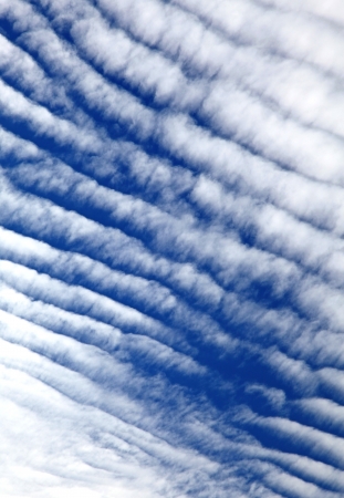 Clouds on the blue skyの写真素材