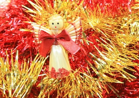 Traditional christmas decorationの写真素材