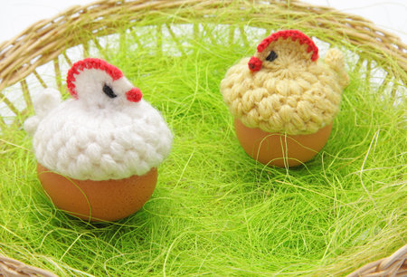 Easter decoration at homeの写真素材