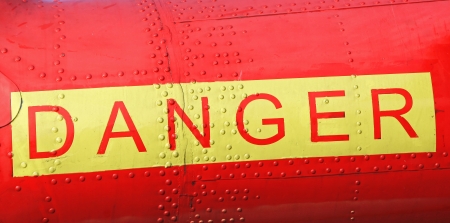 Text DANGERの写真素材