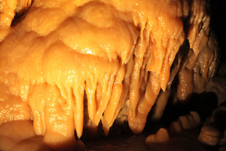 Interior of beautiful Demanovska cave of liberty in Demanova