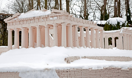 Brussel  Belgium  typical architecture old architectureのeditorial素材