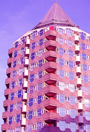 Pencil tower in Rotterdam, Netherlandsのeditorial素材