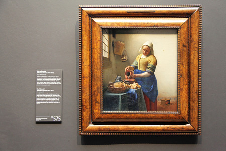 AMSTERDAM, NETHERLANDS - APRIL 3: Interior of Rijksmuseum in city Amsterdam on April 3, 2014 in Amsterdamのeditorial素材