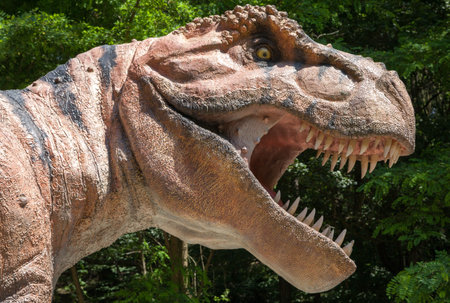 Realistic model of dinosaur Tyrannosaurus Rex