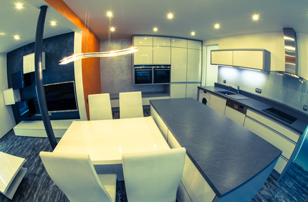 Modern apartmentのeditorial素材