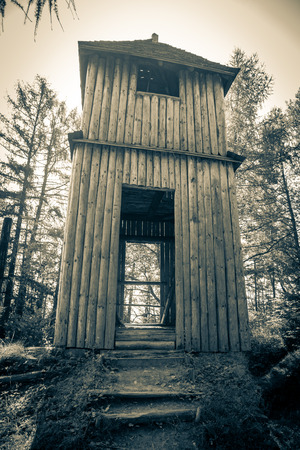 Celtic gateway at Havranok - Slovakiaの写真素材