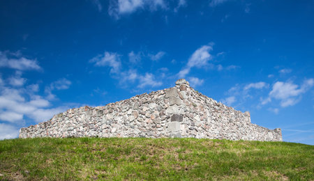 Castle Pusty hrad at Slovakiaの写真素材
