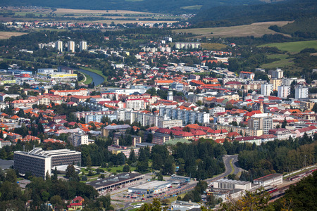 ZVOLEN, SLOVAKIA - AUGUST 29: Town Zvolen on August 29, 2012 in Zvolenのeditorial素材