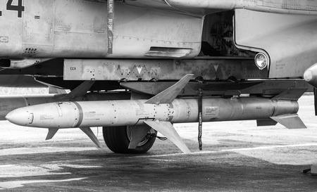 SLIAC, SLOVAKIA - AUGUST 30: Airplane at International air fest SIAF 2012 at airport Sliac on August 30, 2014 in Sliacのeditorial素材