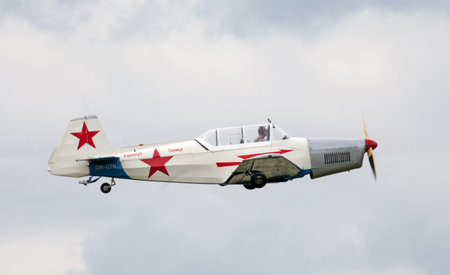 SLIAC, SLOVAKIA - AUGUST 30: Historical soviet airplane at International air fest SIAF 2012 at...
