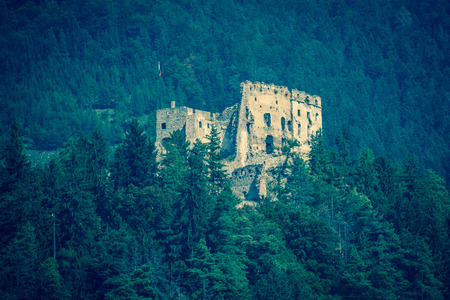 Likava castle at  Slovakiaのeditorial素材