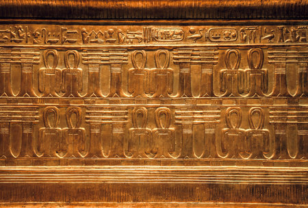 Objects from the thomb of Tutankhamen
