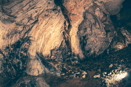 Demanovska ice cave at Slovakia