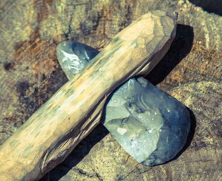 Historical axeの写真素材