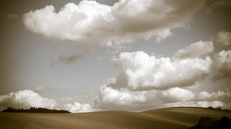 Countryside at Slovakiaの写真素材