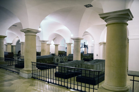 The Hohenzollern crypt beneath the Berlin Cathedral - collection of Prussian royals in the world