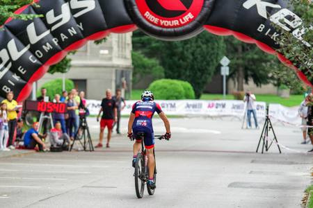 Bike racerのeditorial素材