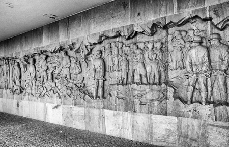 LIDICE, CZECH REPUBLIC - JULY 4:  Park and Memorial to the Children Victims of the War on July 4, 2017 in Lidiceのeditorial素材