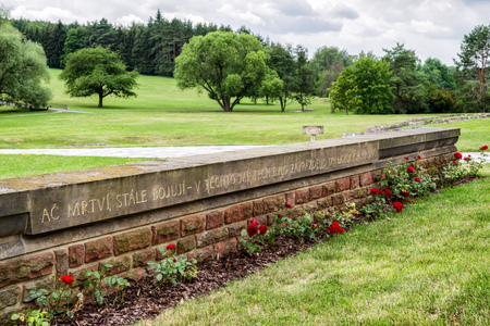 LIDICE, CZECH REPUBLIC - JULY 4:  Park and Memorial to the Children Victims of the War on July 4, 2017 in Lidiceのeditorial素材