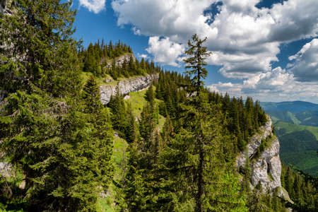 Hill Ohniste in Low Tatras mountains, Slovakia.の写真素材