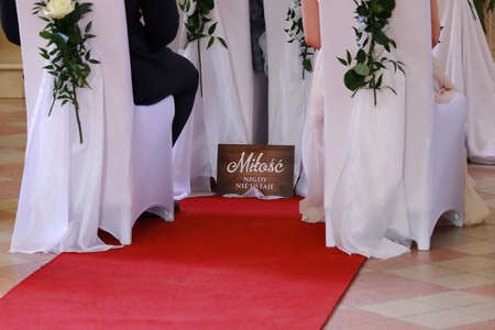 Wedding, wedding, bride and groom.の写真素材