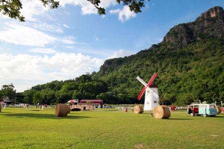 Hay rollsの写真素材