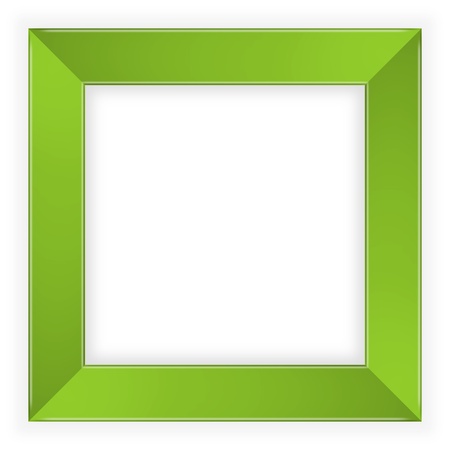 green picture frameの写真素材