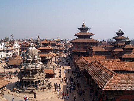 Travel destination scenics in Patan, Nepalの写真素材