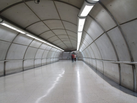 Subway station in Bilbao, Basque Country, Spain
