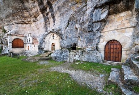 San Bernabe Cave, Burgos, Spainの写真素材