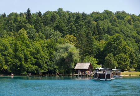 Landscapes from the Plitvice natural Park in Croatiaのeditorial素材