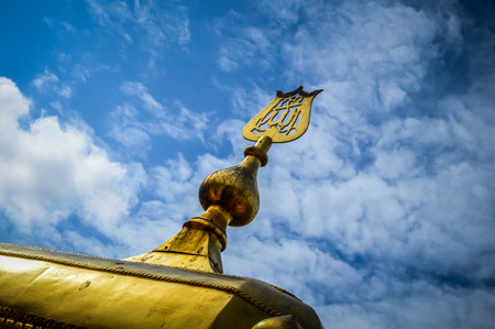 Details of the buildings in the Topkapi Palaceの写真素材