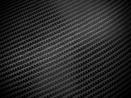 Shiny, black carbon fibre backgroundの写真素材