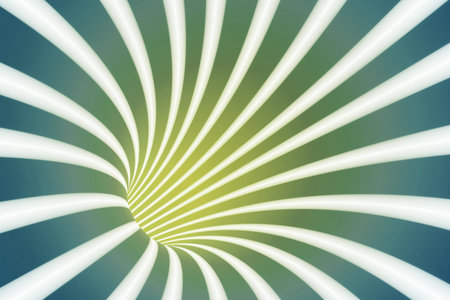 Three dimensional tunnel background