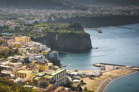 Amalfi Coast in wonderful light and colorsの写真素材