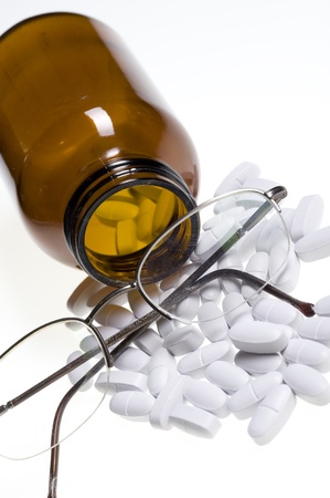 Tablet   on white background. Healthcare and medicine

の写真素材
