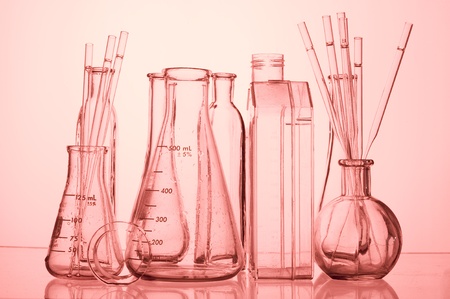 Chemical Test Tube . Medical experiment with Laboratory glass

の写真素材